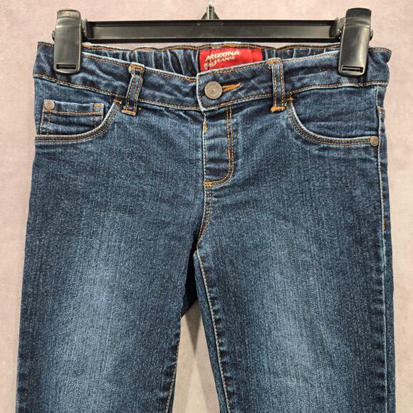 Arizona Jean Co Blue Jeans Demin Skinny Jegging Junior Kids Youth 10 Regular - Picture 3 of 8